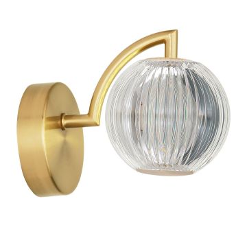 Aplique de perete Brillant LP-3303/1W GD 3000K|4000K|6000K 1x5W/LED 410lm IP20 de la Light Prestige