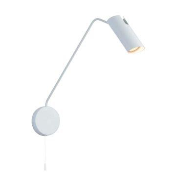 Aplique de perete Futuro LP-17001/1WL WH 1x50W/GU10 IP20 de la Light Prestige