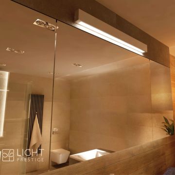 Aplique de perete Ibros GS-LWA-18W WH CCT 3000K|4000K|6000K 1x18W/LED 1440 lm IP44 de la Light Prestige