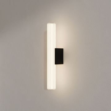 Aplique de perete Linea LP-0510/1W-45 BK 3000K|4000K|6000K 1x8W/LED 1241lm IP44 de la Light Prestige