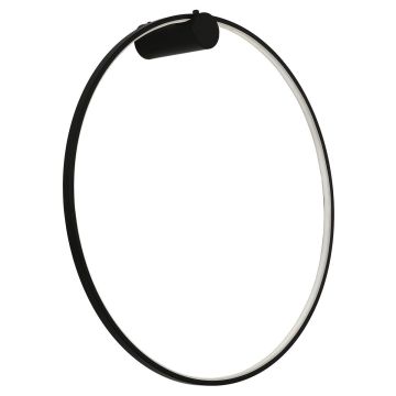 Aplique de perete Mirror LP-999/1W L BK CCT 3000K|4000K|6000K 1x47W/LED 5300lm IP44 de la Light Prestige
