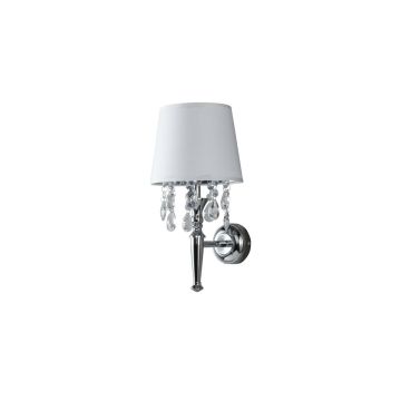 Aplique de perete Vigo LP-0412/1W WH 1x40W/E14 IP20 de la Light Prestige