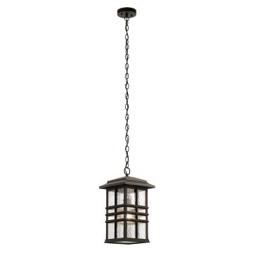 Lampă cu pendul BEACON SQUARE KL-BEACON-SQUARE8-OZ 1x60W/E27 IP44 de la Elstead Lighting