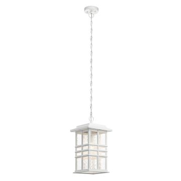 Lampă cu pendul BEACON SQUARE KL-BEACON-SQUARE8-WHT 1x60W/E27 IP44 de la Elstead Lighting