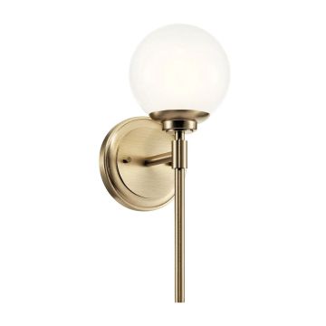 Aplique de perete Benno KL-BENNO1-CPZ 3000K 1x3W/G9 300lm IP44 de la Kichler