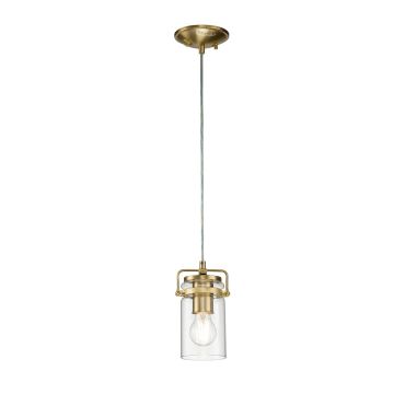 Lampă cu pendul Brinley KL-BRINLEY-MP-BB 1x60W/E27 de la Kichler