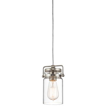 Lampă cu pendul BRINLEY KL-BRINLEY-MP-NI 1x60W/E27 de la Kichler