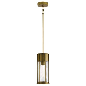 Lampă cu pendul Camillo KL-CAMILLO-P-PNBR 1x60W/E27 IP44 de la Kichler