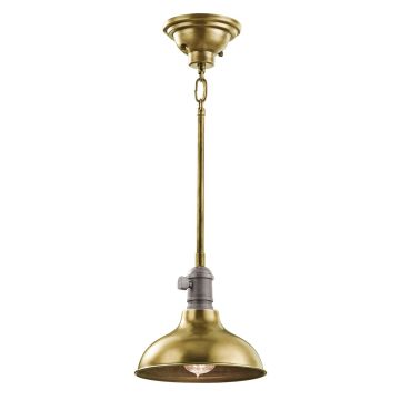 Lampă cu pendul COBSON KL-COBSON-MP-BR 1x60W/E27 de la Kichler