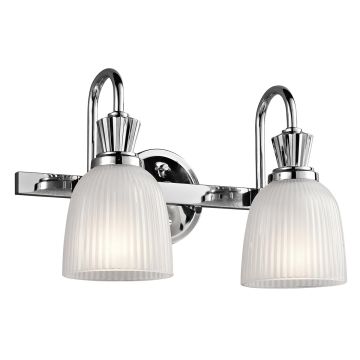 Aplique de perete CORA KL-CORA2-BATH 2x3,5W/G9 2x320LM IP44 de la Kichler
