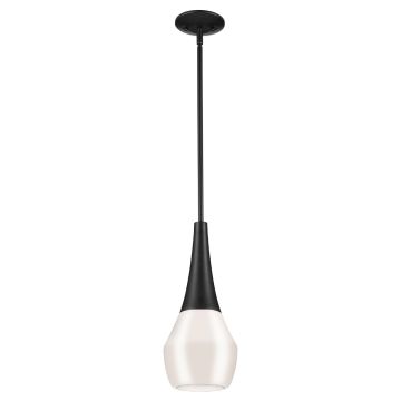 Lampă cu pendul Deela KL-DEELA-P-BK 1x60W/E27 IP20 de la Kichler