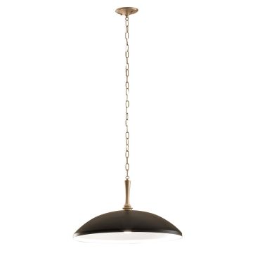 Lampă cu pendul Delarosa KL-DELAROSA-P-BK 1x60W/E27 IP20 de la Kichler