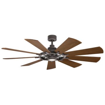 Ventilator Gentry KLF-GENTRY-65-WZ 3000K 1x14W/LED 1300 lm IP20 de la Kichler