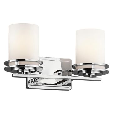 Aplique de perete HENDRIK KL-HENDRIK2-BATH 2x3,5W/G9 2x320LM IP44 de la Kichler