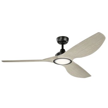 Ventilator Imari KLF-IMARI-65-SBK 3000K 1x16W/LED 1500 lm IP20 de la Kichler