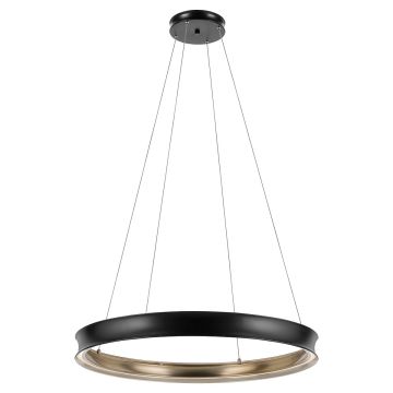 Lampă cu pendul Larousse KL-LAROUSSE-LED-L-BKB 2600K 103W/LED 1798lm de la Kichler