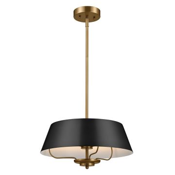 Lampă cu pendul Luella KL-LUELLA-3P-BKB 3x40W/E14 IP20 de la Kichler