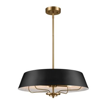 Lampă cu pendul Luella KL-LUELLA-4P-BKB 4x40W/E14 IP20 de la Kichler