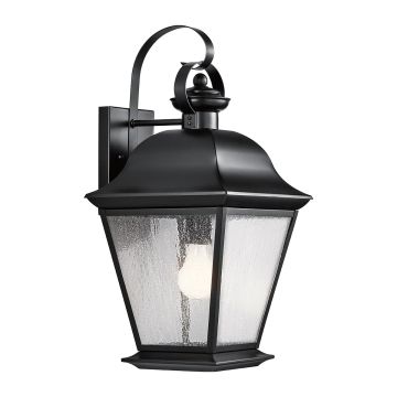Aplique de perete Mount Vernon KL-MOUNT-VERNON2-L-BK 1x60W/E27 ip44 de la Kichler