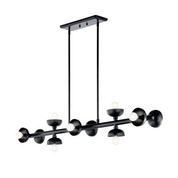 Lampă cu pendul Palta KL-PALTA-LP10-BK 10x40W/E14 IP20 de la Kichler