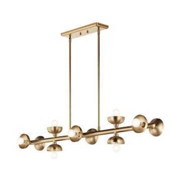 Lampă cu pendul Palta KL-PALTA-LP10-CPZ 10x40W/E14 IP20 de la Kichler