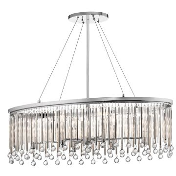 Lampă cu pendul Piper KL-PIPER-ISLE-PC 6x60W/E14 de la Kichler