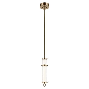 Lampă cu pendul Riven KL-RIVEN-LED-MP-CPZ 2900K 14,6W/LED 834lm de la Kichler