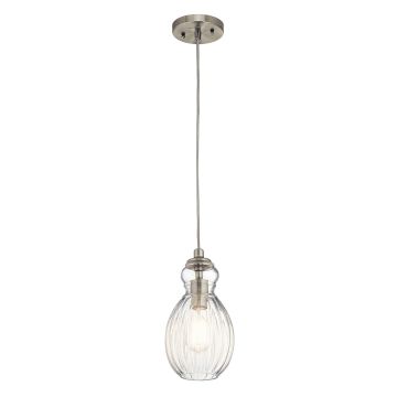 Lampă cu pendul RIVIERA KL-RIVIERA-P-C 1x60W/E27 de la Elstead Lighting