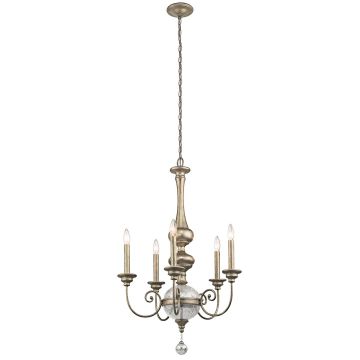 Candelabru ROSALIE KL-ROSALIE-5B 5x60W/E14 de la Kichler