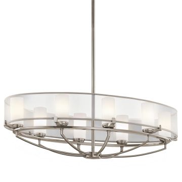 Candelabru SALDANA KL-SALDANA8 8x40W/G9 de la Kichler