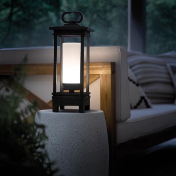 Lampă de podea SOUTH HOPE KL-SOUTH-HOPE-BT-B-OZ 3000K 3xLED 250LM IP44 de la Elstead Lighting