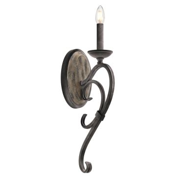 Aplique de perete TAULBEE KL-TAULBEE1 1x60W/E14 de la Kichler
