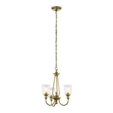 Candelabru WAVERLY KL-WAVERLY3-NBR 3x60W/E27 de la Elstead Lighting