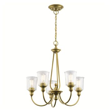 Candelabru WAVERLY KL-WAVERLY5-NBR 3x60W/E27 de la Elstead Lighting