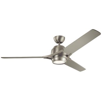 Ventilator Zeus KLF-ZEUS-60-BN 3000K 1x10W/LED 1116 lm IP20 de la Kichler