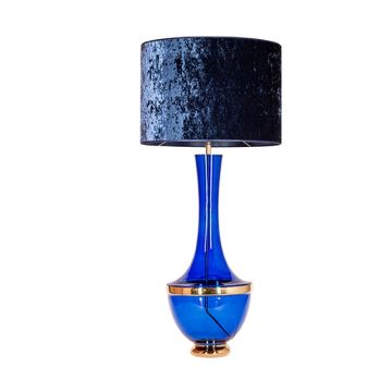 Lampă de masă TROYA SAPPHIRE L232271318 1x60W/E27 de la 4Concepts