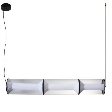 Lampă cu pendul Aeris LP-2137/3L TR 3000K|4000K|6000K 1x40W/LED 4355lm IP20 de la Light Prestige