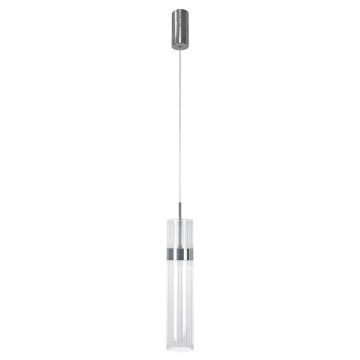 Lampă cu pendul Ambiente LP-1510/1P CH 3000K|4000K|6000K 1x6W/LED 619lm IP20 de la Light Prestige