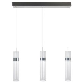 Lampă cu pendul Ambiente LP-1510/3L CH 3000K|4000K|6000K 3x6W/LED 1726lm IP20 de la Light Prestige