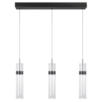 Lampă cu pendul Ambiente LP-1510/3L GR 3000K|4000K|6000K 3x6W/LED 1726lm IP20 de la Light Prestige