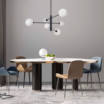 Lampă de tavan Dorado LP-002/6P BK 6x40W/G9 IP20 de la Light Prestige