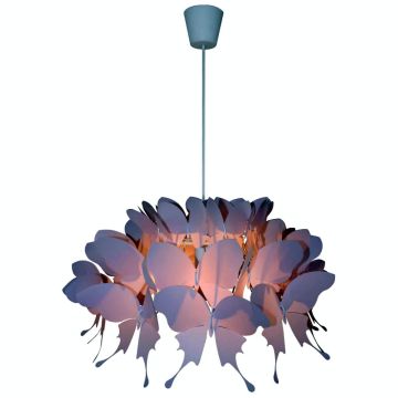 Lampă cu pendul Farfalla LP-MD088-3439A/1P RÓŻOWY 1x60W/E27 IP20 de la Light Prestige
