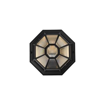 Aplique de perete LATINA 105B 1x9W/E27 IP44 de la Norlys