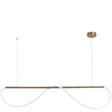 Lampă cu pendul Meleca LP-2345/1P M GD 3000K|4000K|6000K 1x36W/LED 4400lm IP20 de la Light Prestige