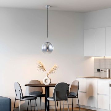 Lampă cu pendul Palla LP-2844/1P S CH 1x40W/E14 IP20 de la Light Prestige