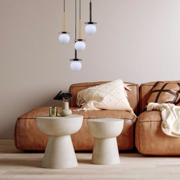 Lampă cu pendul Roma LP-1345/1P BK 1x40W/E14 IP20 de la Light Prestige