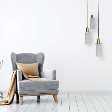 Lampă cu pendul Tirana LP-945/3P WH 3x60W/E27 IP20 de la Light Prestige