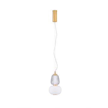 Lampă cu pendul ARROYOS LE44494 3000k 1x18W/led IP20 2335lm de la Luces Exclusivas