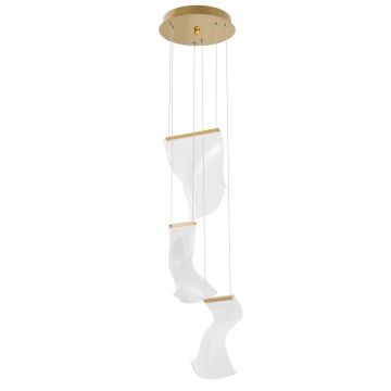 Lampă cu pendul CALI LE41372 3000k 1x16W/led IP20 1190lm de la Luces Exclusivas