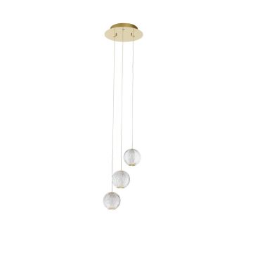 Lampă cu pendul BRILLANTE 9695208 3200k 1x15W/led IP20 961lm de la Nova Luce